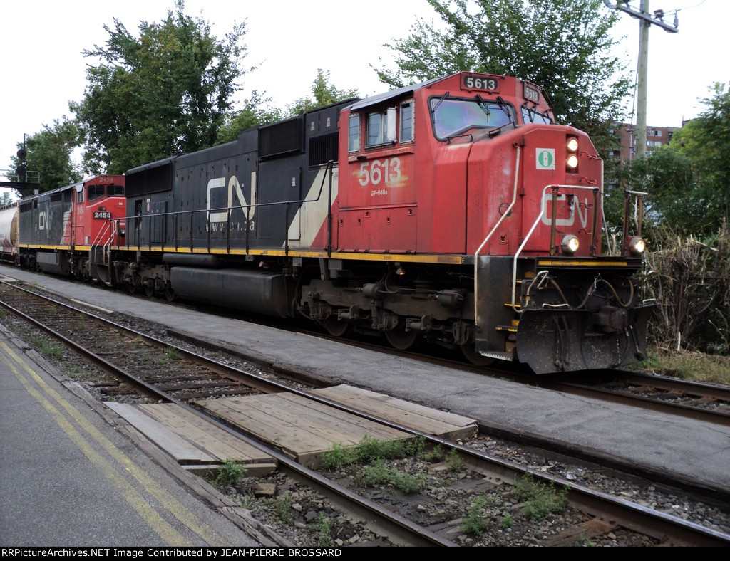 Carl the engineer was still inside the cab